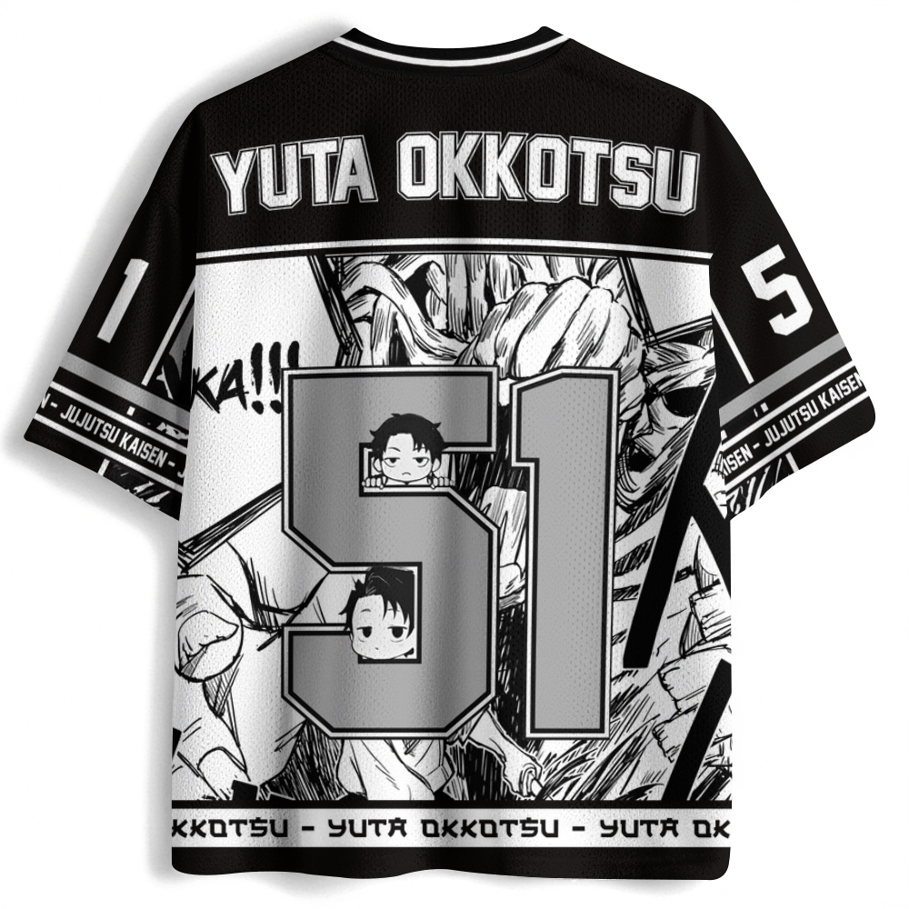  Jujutsu Kaisen Anime Football Jersey Shirt