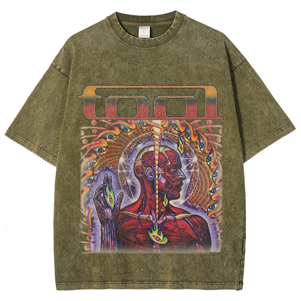 Unisex Fit Washed T-Shirt | TOOL LATERALUS
