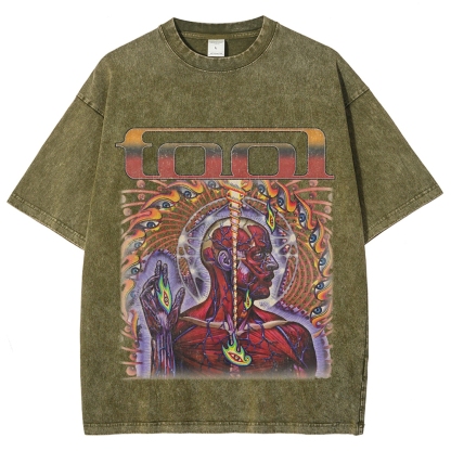 Unisex Fit Washed T-Shirt | TOOL LATERALUS