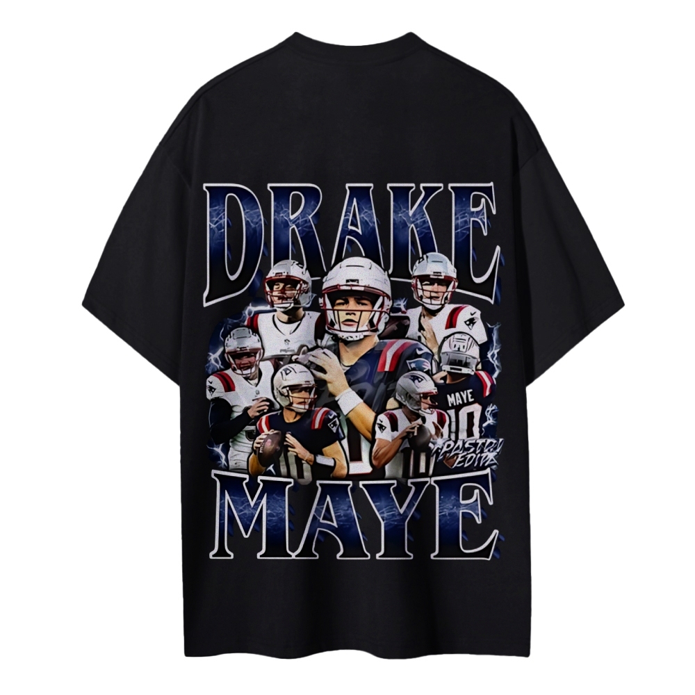 Drake Maye Cotton T-Shirt 