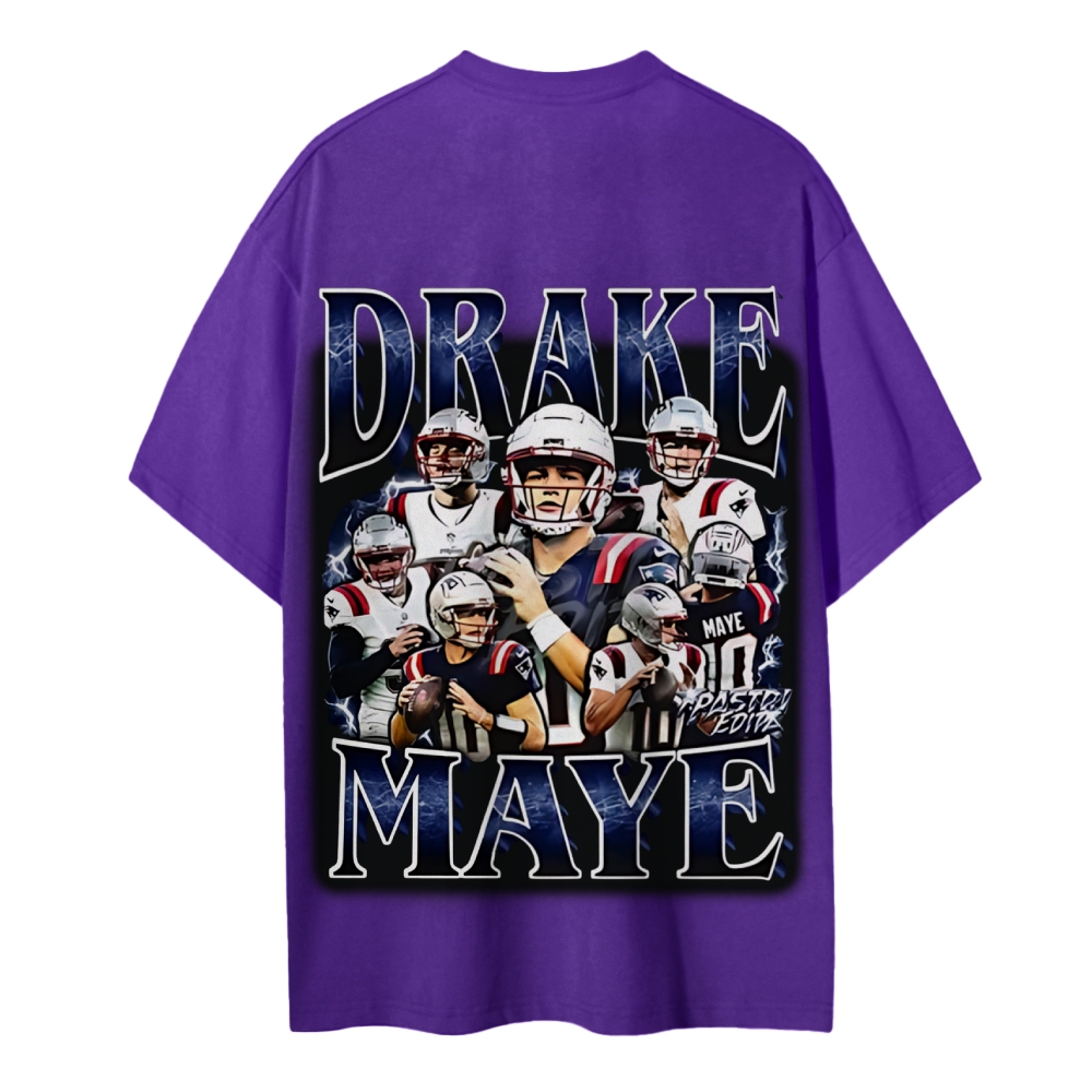 Drake Maye Cotton T-Shirt 