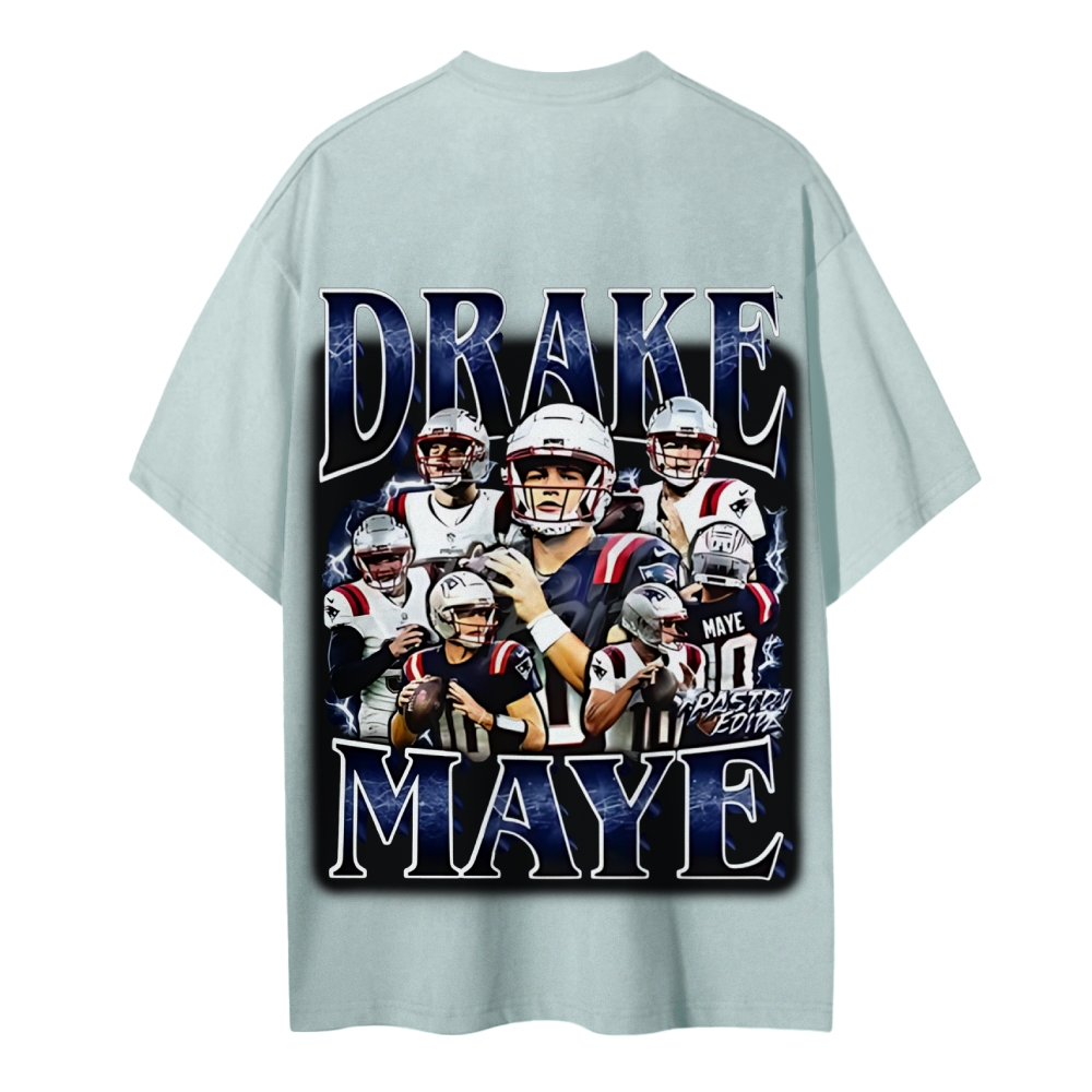Drake Maye Cotton T-Shirt 
