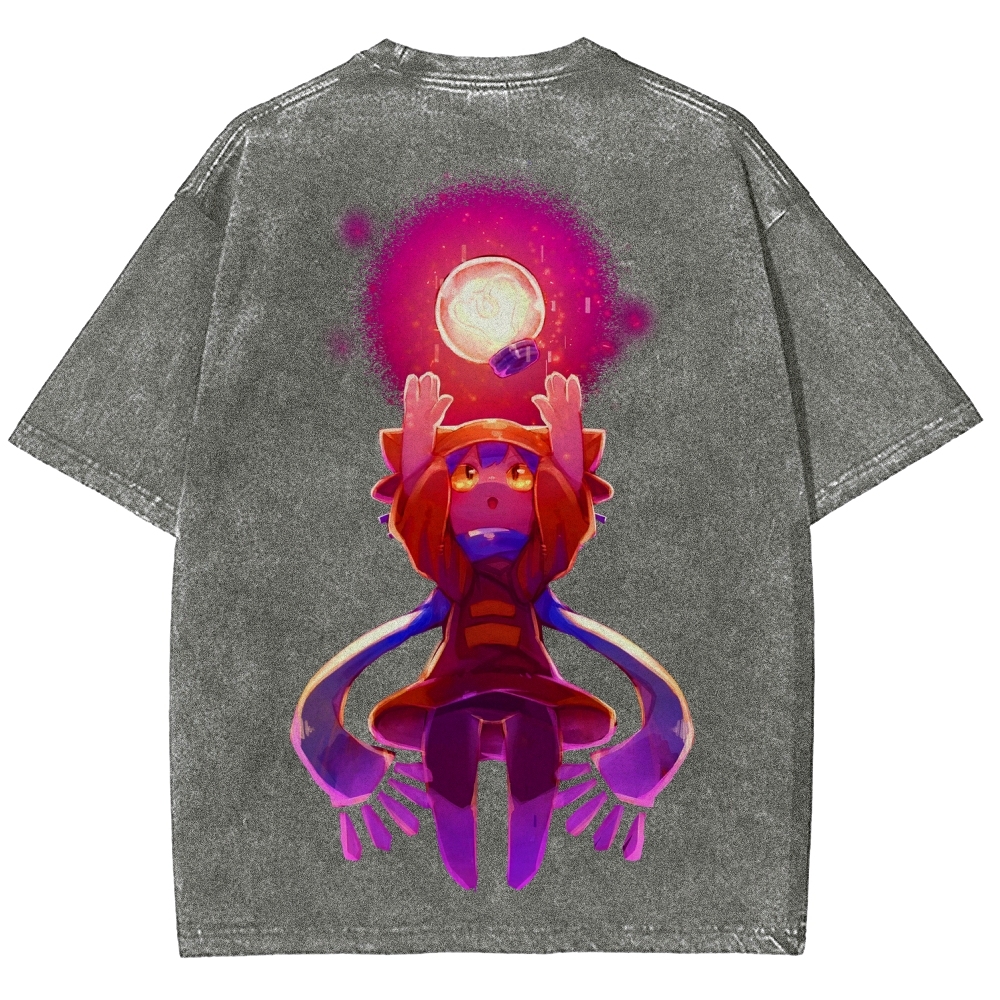 OneShot Unisex Fit Washed T-Shirt 2512015047