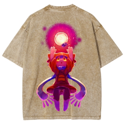 OneShot Unisex Fit Washed T-Shirt 2512015047