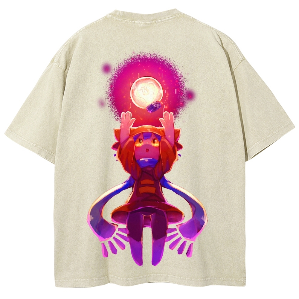 OneShot Unisex Fit Washed T-Shirt 2512015047