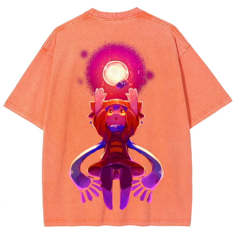 OneShot Unisex Fit Washed T-Shirt 2512015047