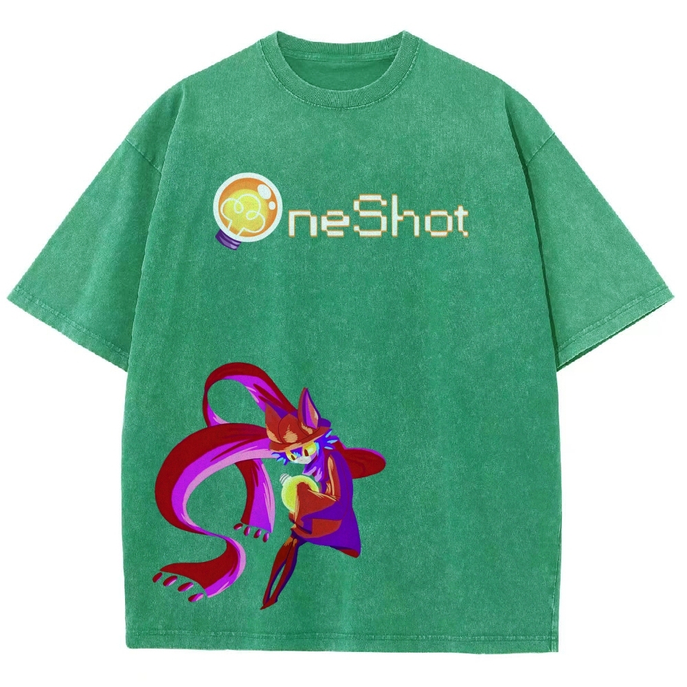 OneShot Unisex Fit Washed T-Shirt 2512015047