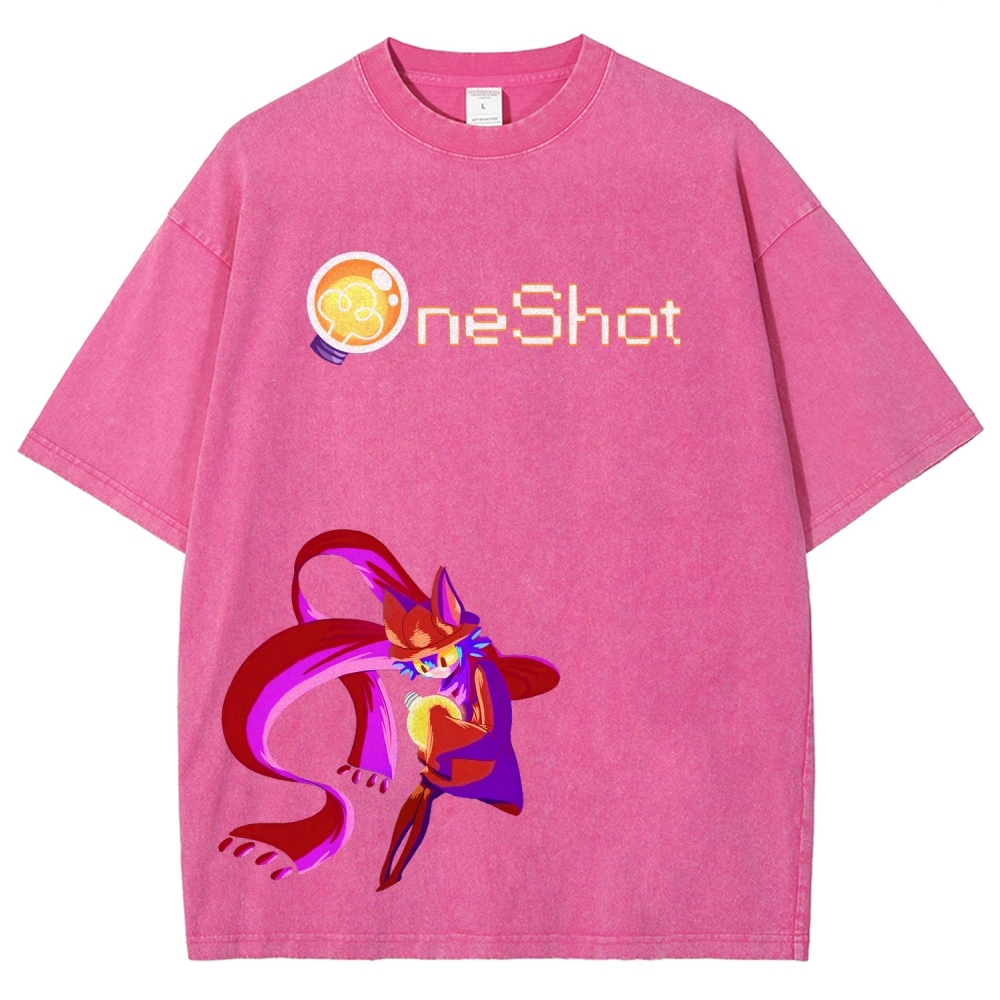 OneShot Unisex Fit Washed T-Shirt 2512015047