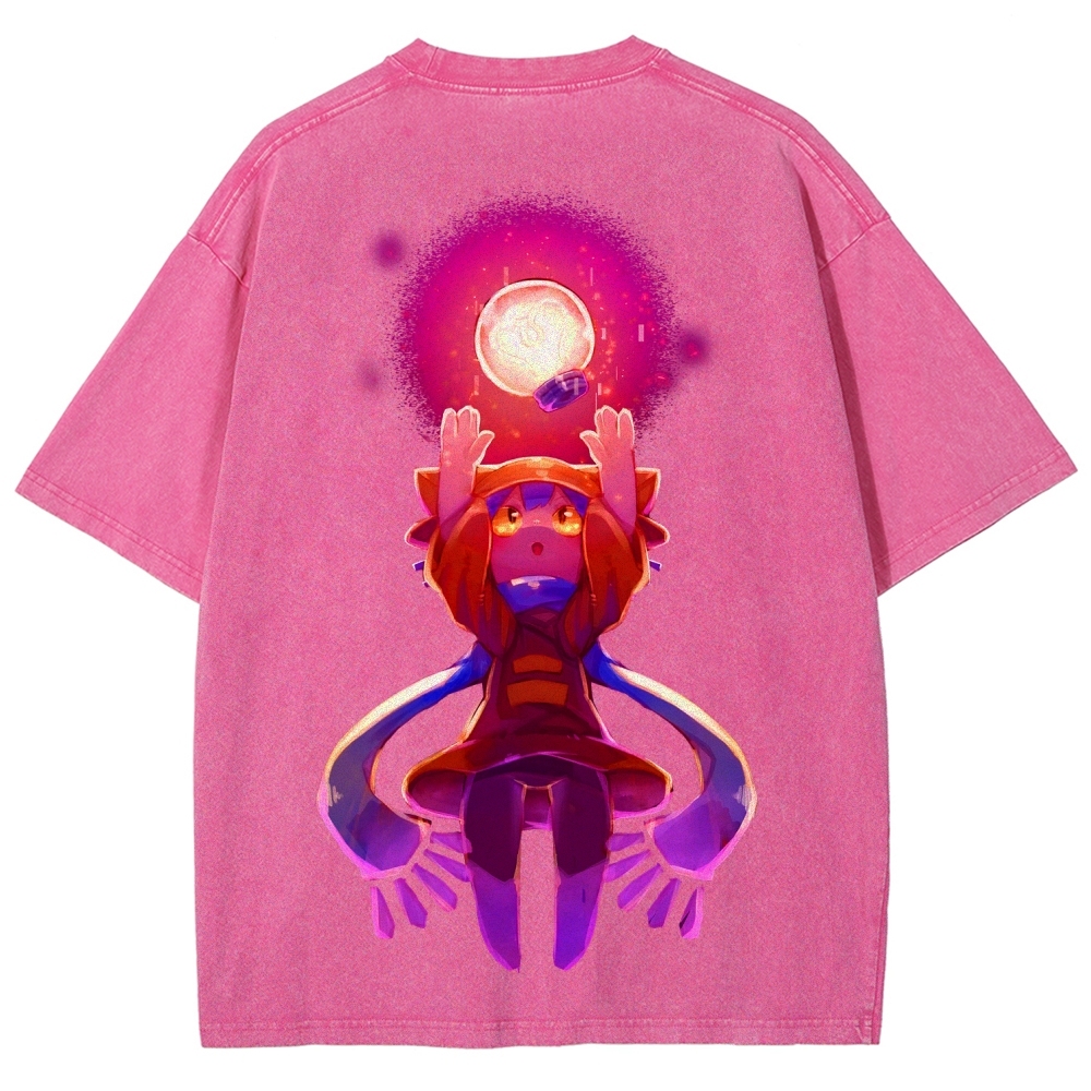 OneShot Unisex Fit Washed T-Shirt 2512015047