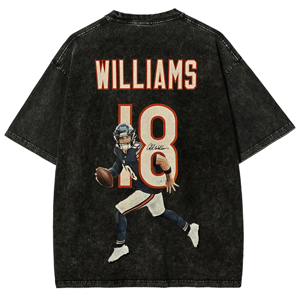 Unisex Fit Washed T-Shirt Caleb Williams Tee