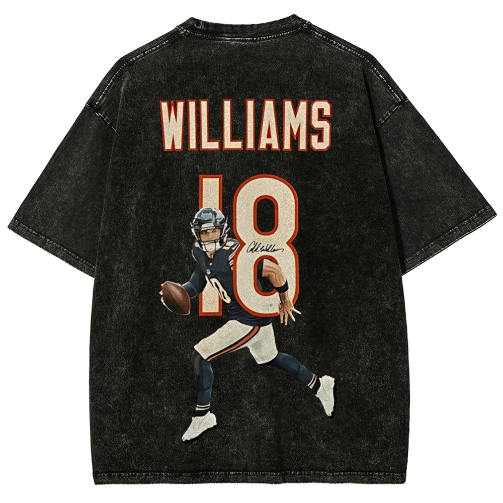 Unisex Fit Washed T-Shirt Caleb Williams Tee