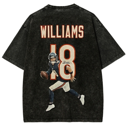 Unisex Fit Washed T-Shirt Caleb Williams Tee