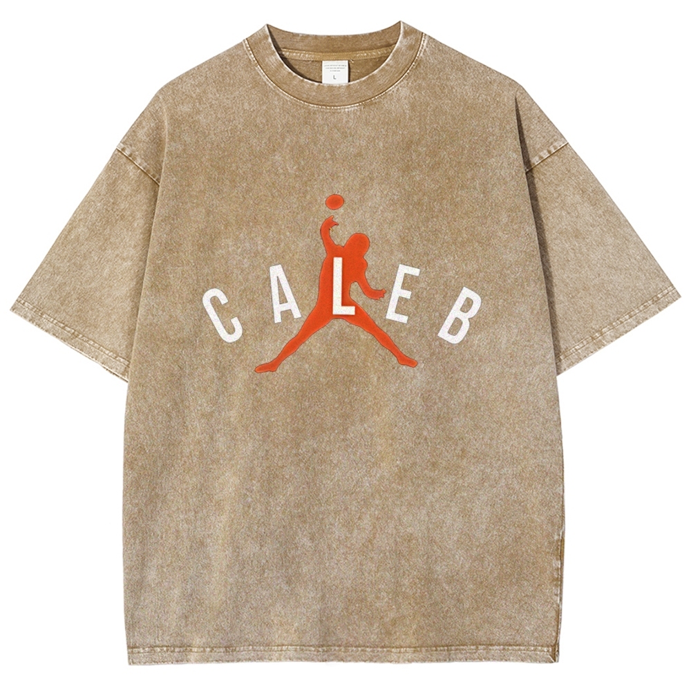Unisex Fit Washed T-Shirt Caleb Williams Tee
