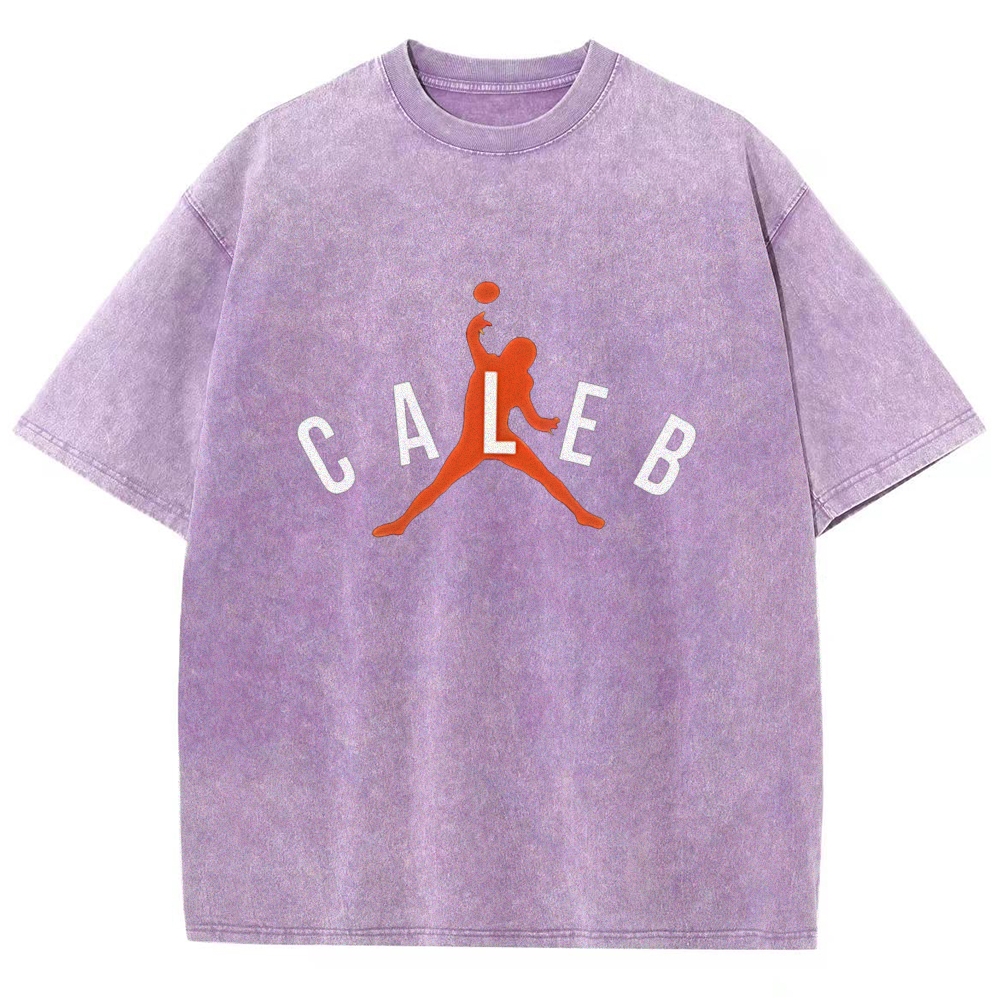 Unisex Fit Washed T-Shirt Caleb Williams Tee