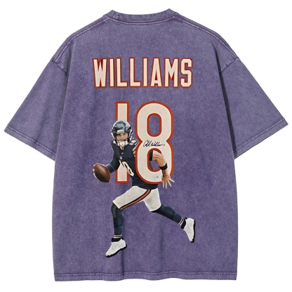 Unisex Fit Washed T-Shirt Caleb Williams Tee