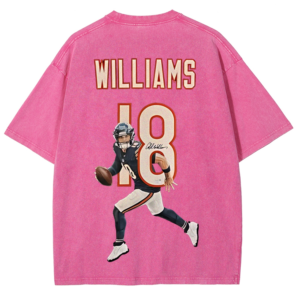 Unisex Fit Washed T-Shirt Caleb Williams Tee