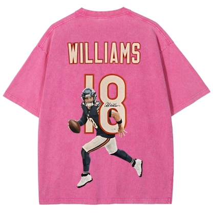 Unisex Fit Washed T-Shirt Caleb Williams Tee