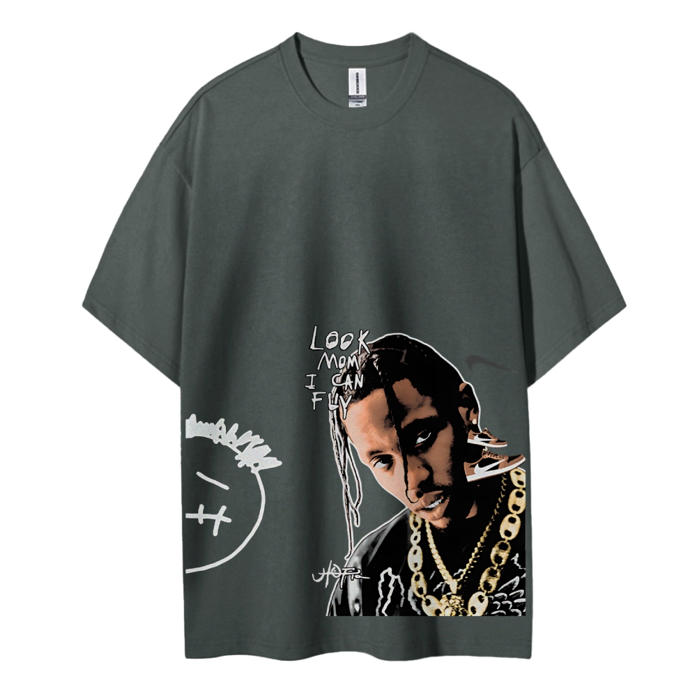 TRAVIS SCOTT TEE Cotton T-Shirt  
