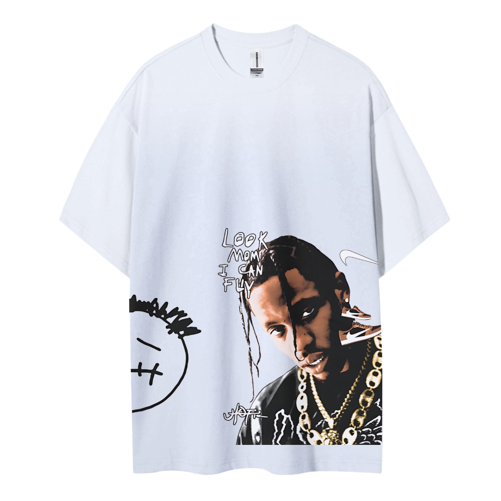 TRAVIS SCOTT TEE Cotton T-Shirt  