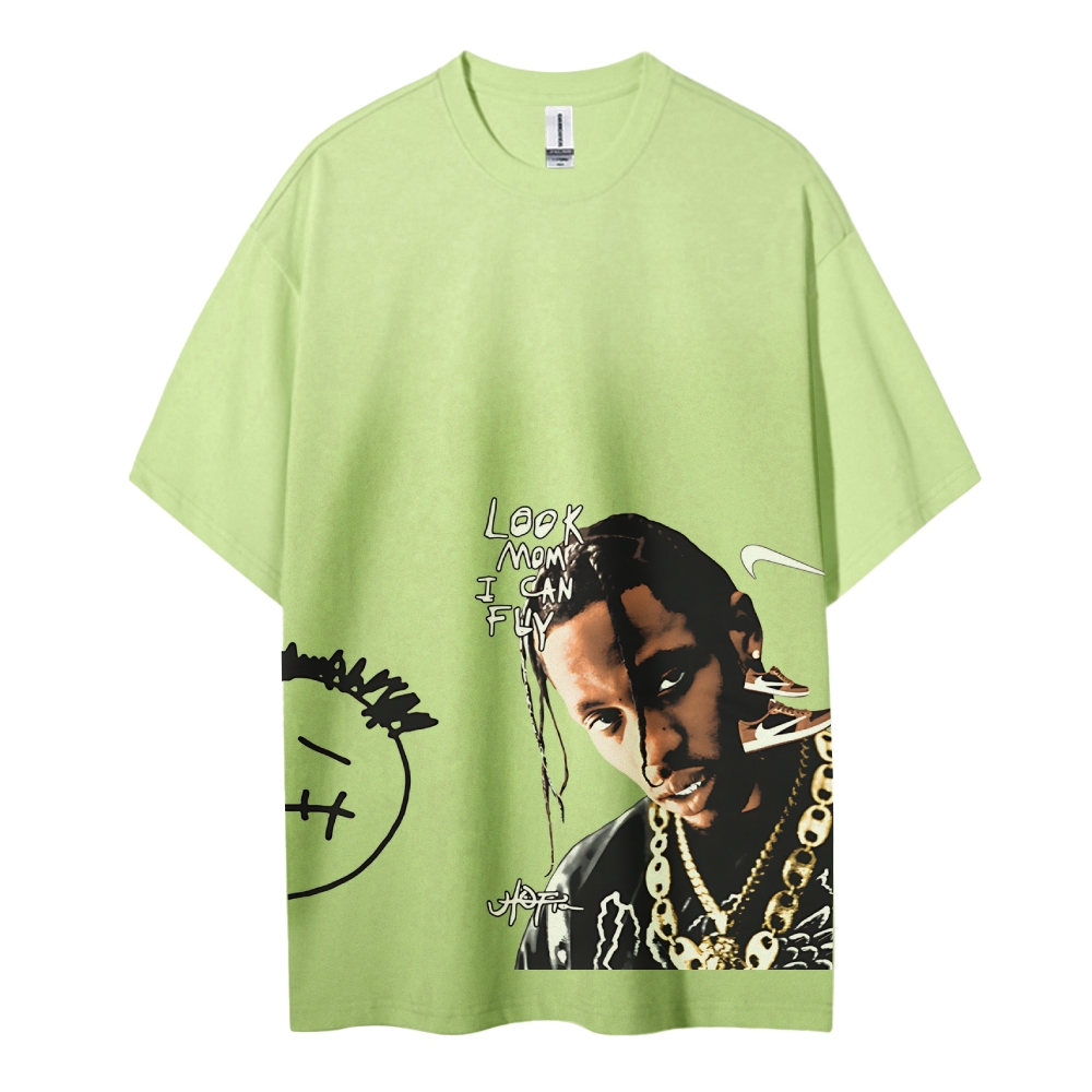 TRAVIS SCOTT TEE Cotton T-Shirt  