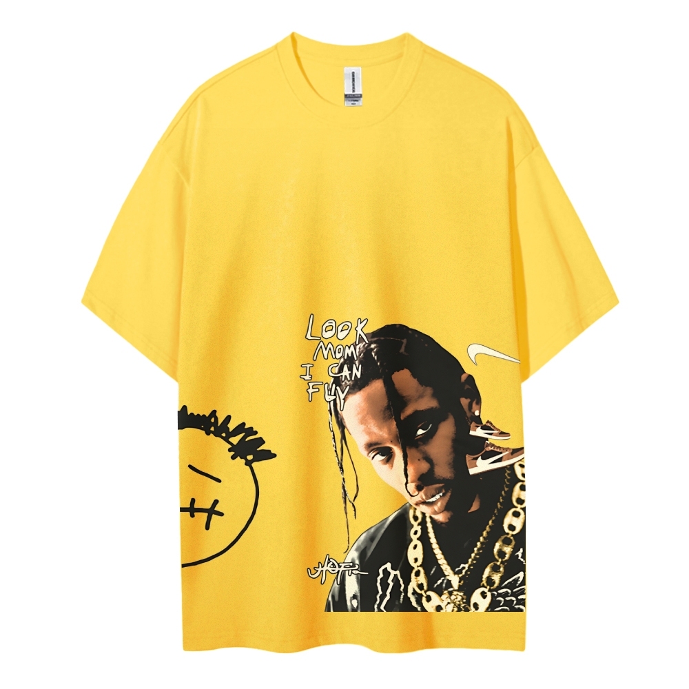 TRAVIS SCOTT TEE Cotton T-Shirt  