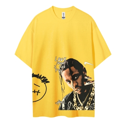 TRAVIS SCOTT TEE Cotton T-Shirt  