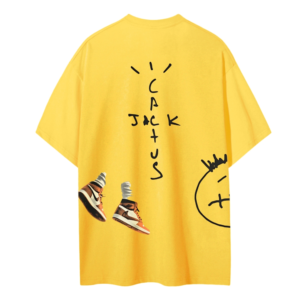 TRAVIS SCOTT TEE Cotton T-Shirt  