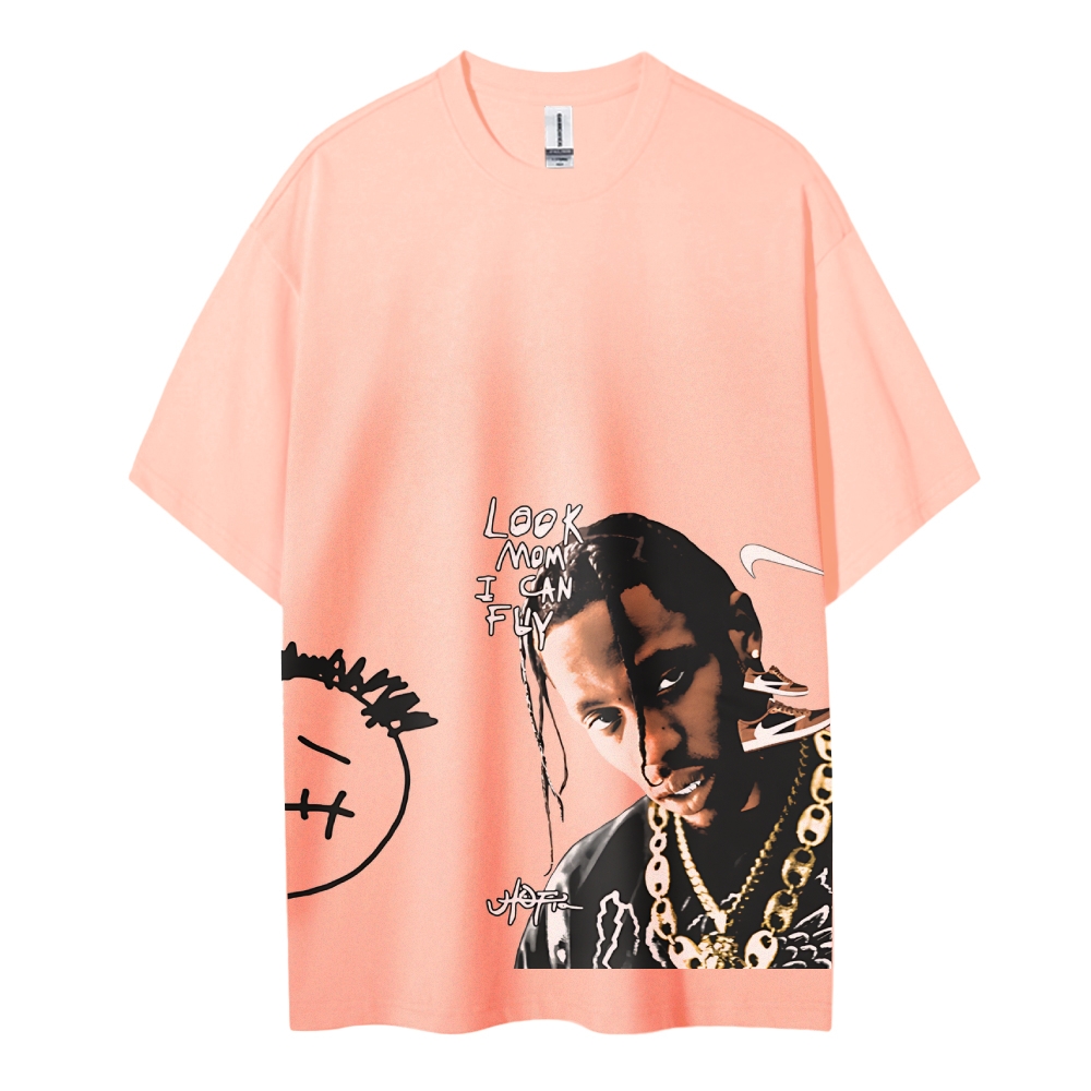 TRAVIS SCOTT TEE Cotton T-Shirt  