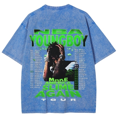 Unisex Fit Washed T-Shirt | NBA YOUNGBOY