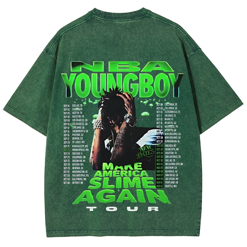 Unisex Fit Washed T-Shirt | NBA YOUNGBOY