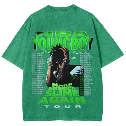 Unisex Fit Washed T-Shirt | NBA YOUNGBOY