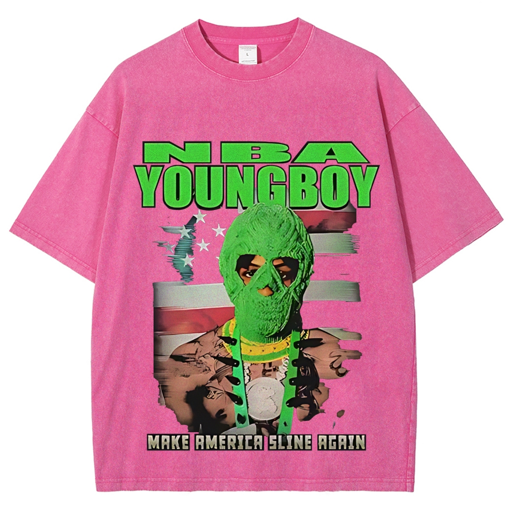 Unisex Fit Washed T-Shirt | NBA YOUNGBOY