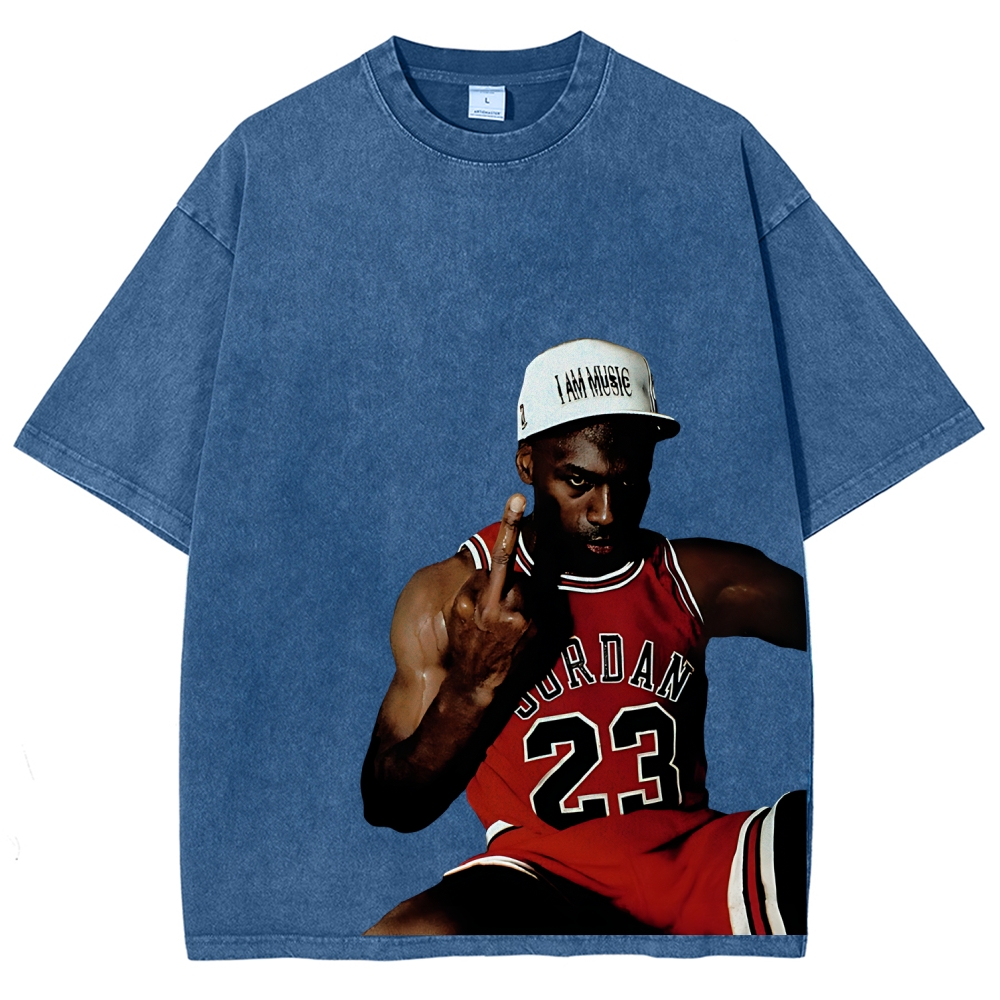 Unisex Fit Washed T-Shirt | MICHAEL JORDAN TEE