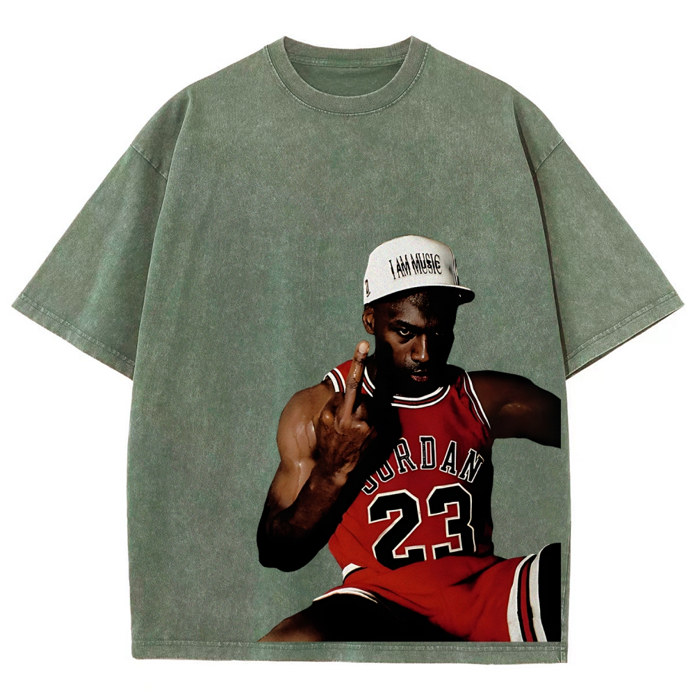 Unisex Fit Washed T-Shirt | MICHAEL JORDAN TEE