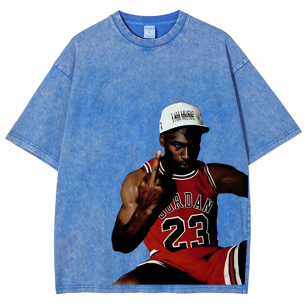 Unisex Fit Washed T-Shirt | MICHAEL JORDAN TEE