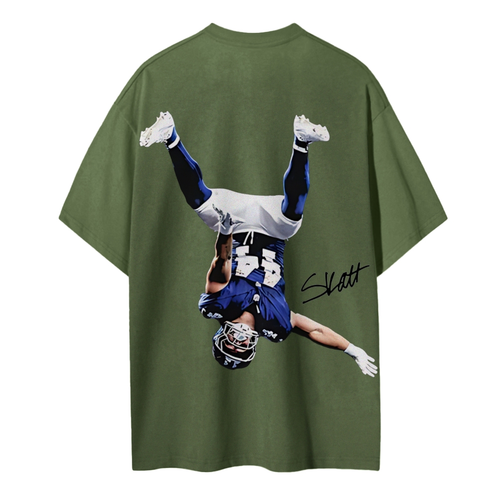 Cam Skattebo Cotton T-Shirt 