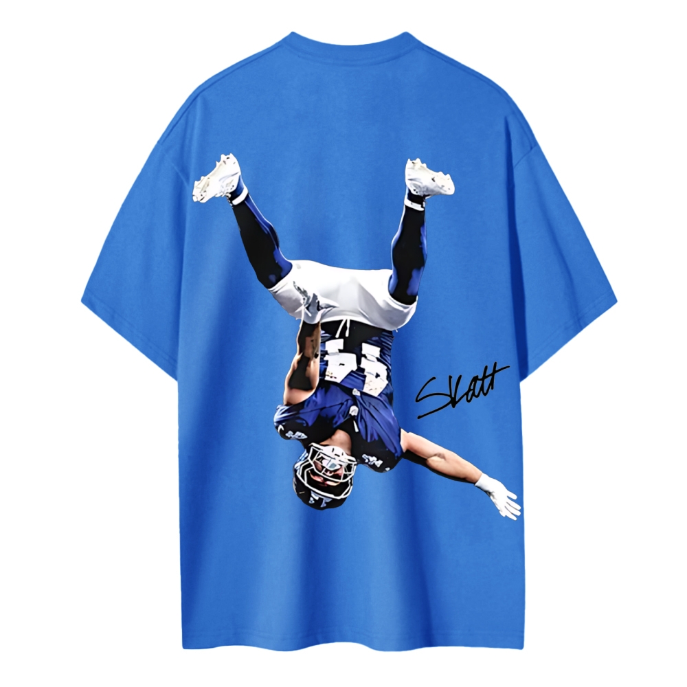 Cam Skattebo Cotton T-Shirt 