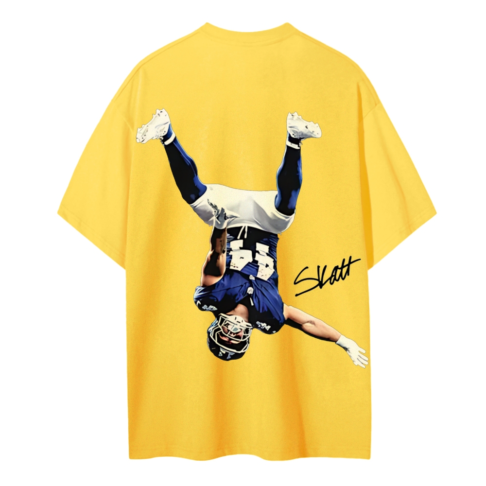 Cam Skattebo Cotton T-Shirt 