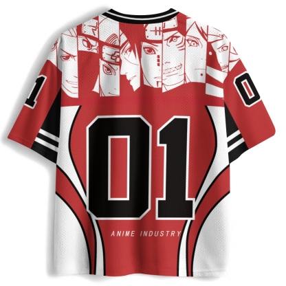 Naruto Anime Football Jersey