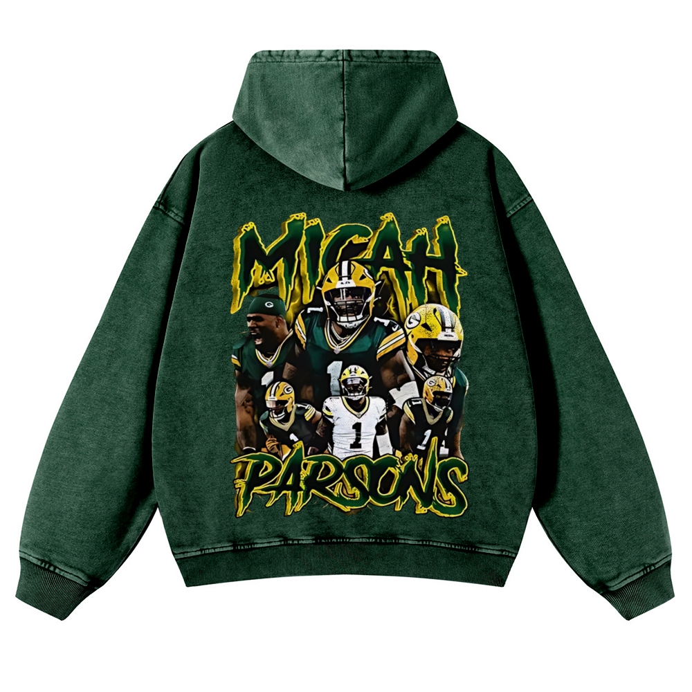 Micah Parsons | Casual Washed Hoodie  