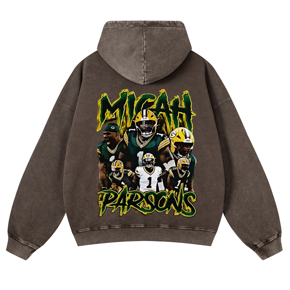 Micah Parsons | Casual Washed Hoodie  