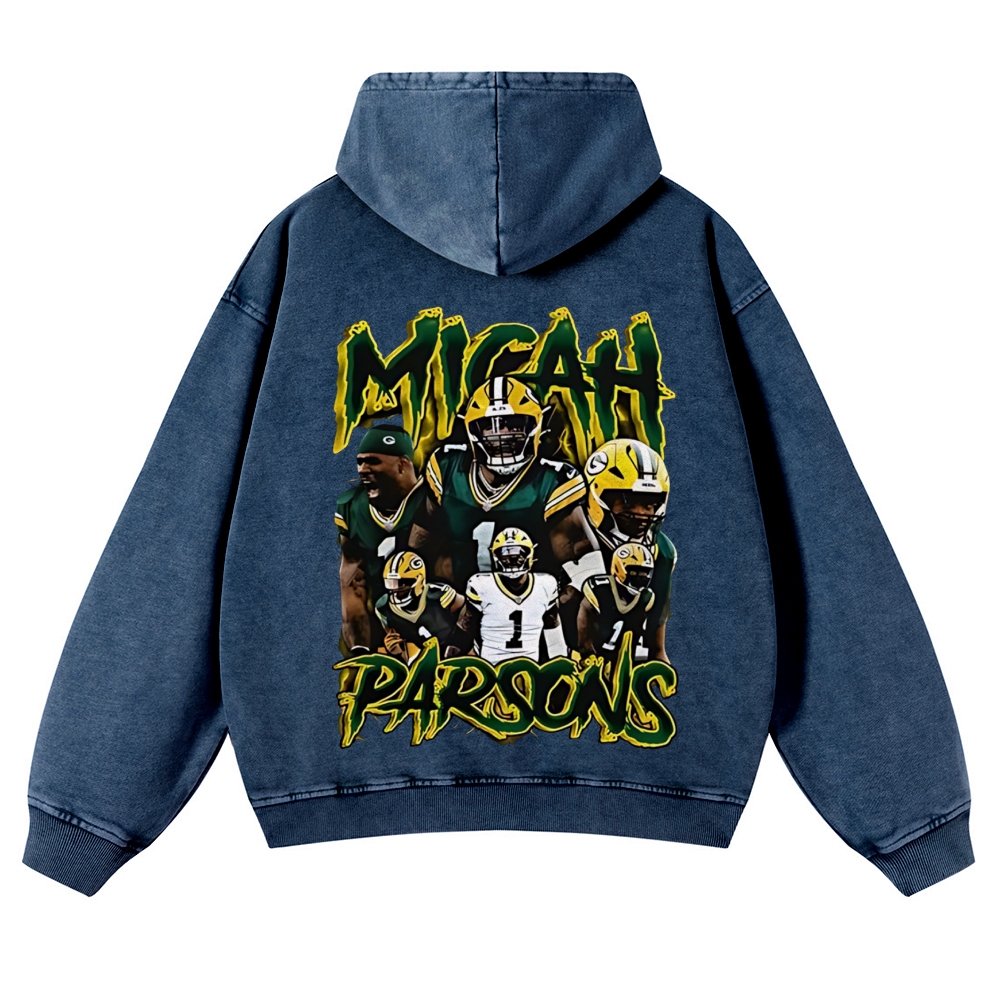 Micah Parsons | Casual Washed Hoodie  