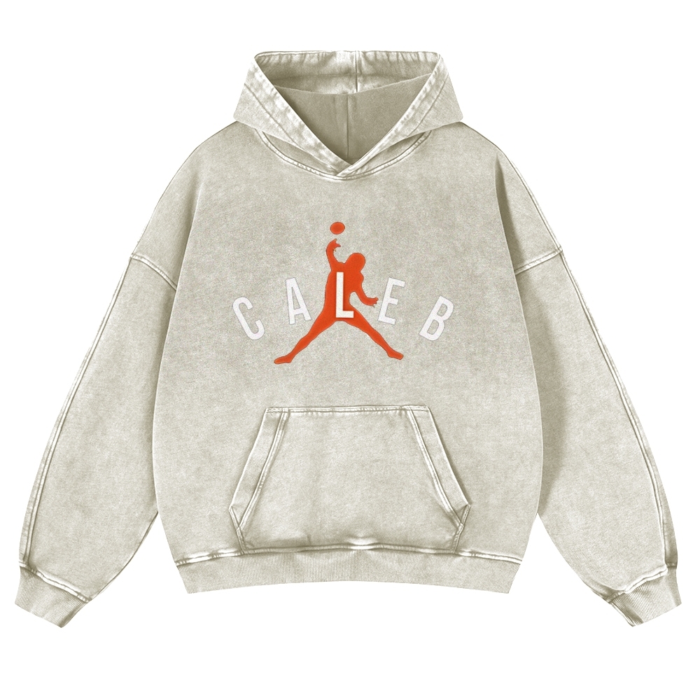 Caleb williams | Casual Washed Hoodie