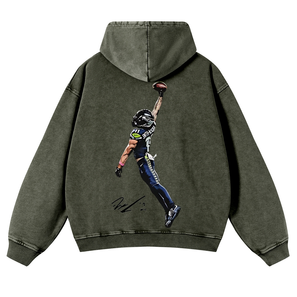Jaxon Smith |Casual Washed Hoodie 
