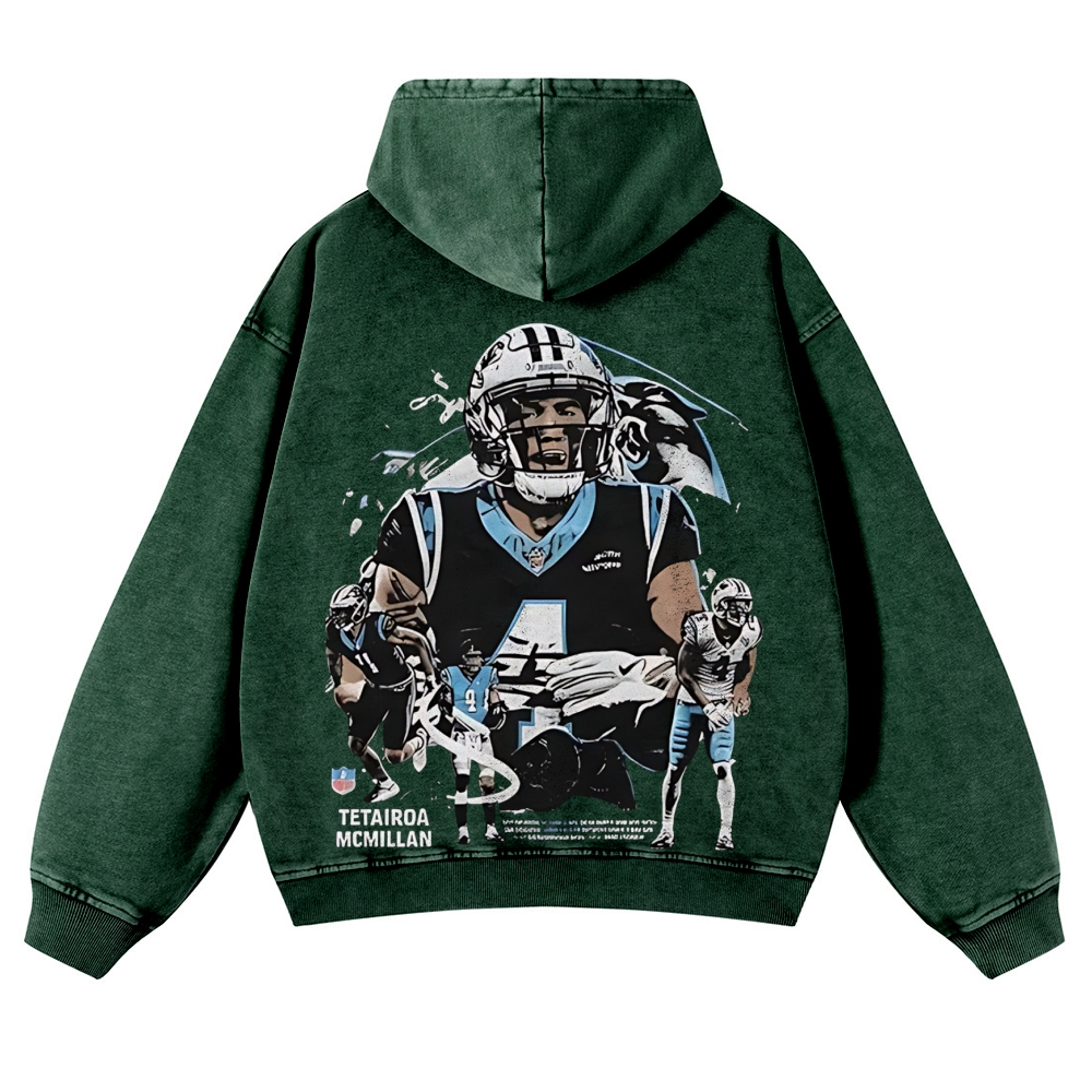 Tetairoa McMillan | Casual Washed Hoodie