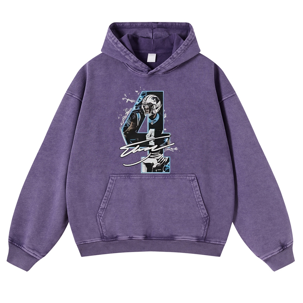 Tetairoa McMillan | Casual Washed Hoodie