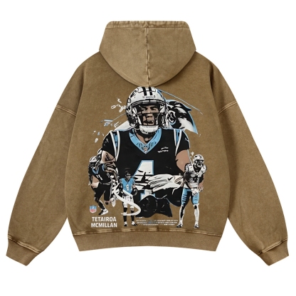 Tetairoa McMillan | Casual Washed Hoodie