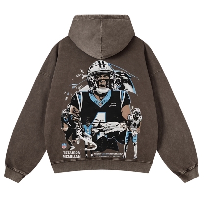 Tetairoa McMillan | Casual Washed Hoodie