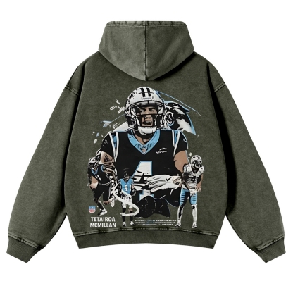 Tetairoa McMillan | Casual Washed Hoodie