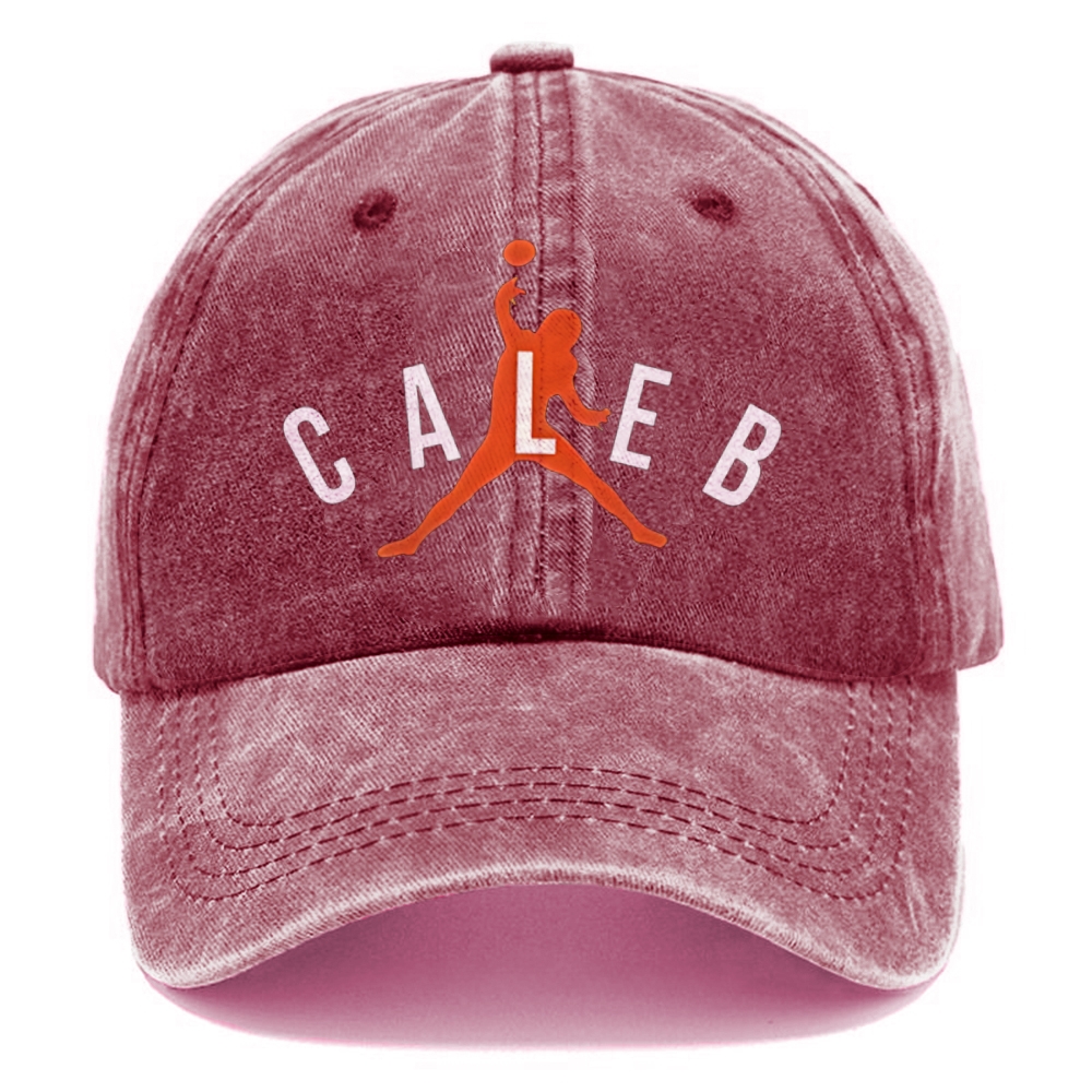 Caleb williams |  Unisex Vintage Casual Washed Cap 